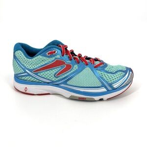Newton Kismet 3 Running Shoes Womens Size 8.5 Blue Red Athletic Lace-up Sneakers